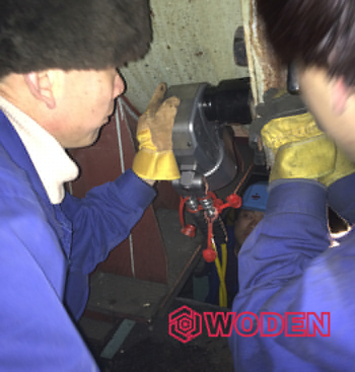 沃頓液壓扳手使用情景