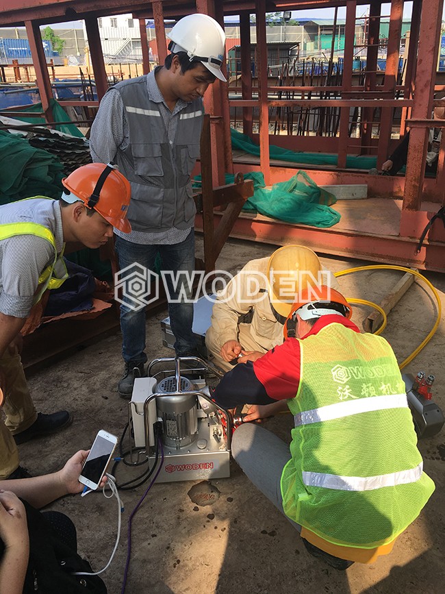 沃頓技術人員在越南現(xiàn)場培訓情景 沃頓技術人員在越南現(xiàn)場培訓情景