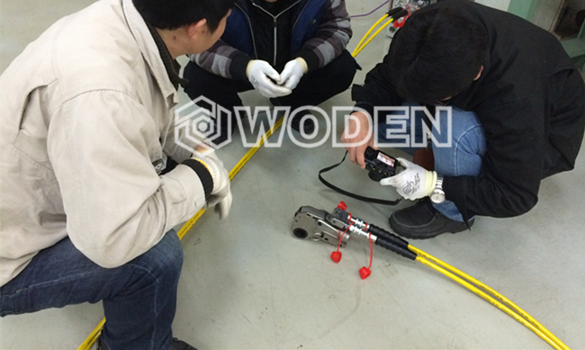 沃頓風電液壓扳手培訓現場 沃頓風電液壓扳手培訓現場