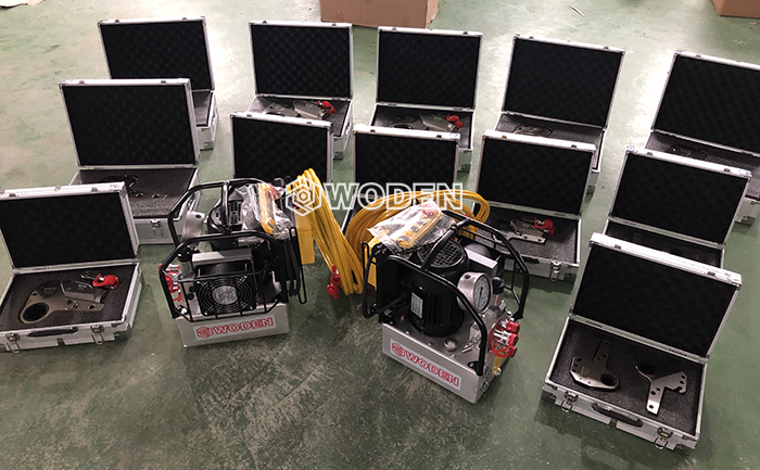 沃頓液壓扳手發貨場景 沃頓液壓扳手發貨場景