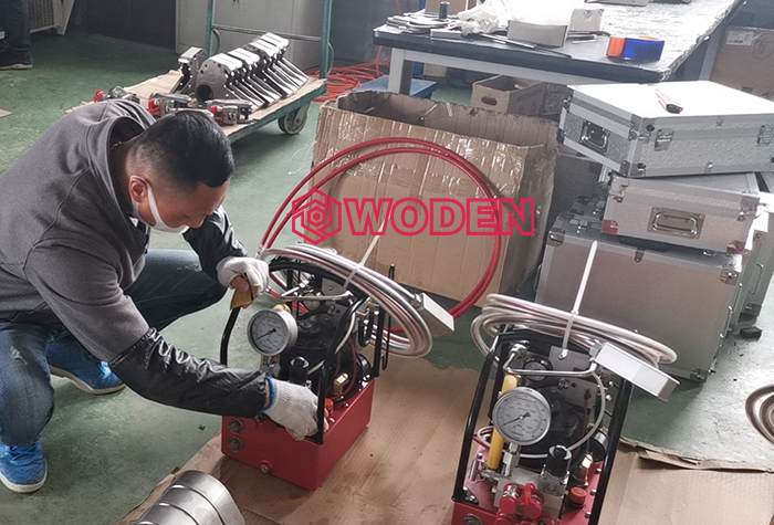 沃頓液壓扳手即將發(fā)往沙特某油田的檢查工作 沃頓液壓扳手即將發(fā)往沙特某油田的檢查工作